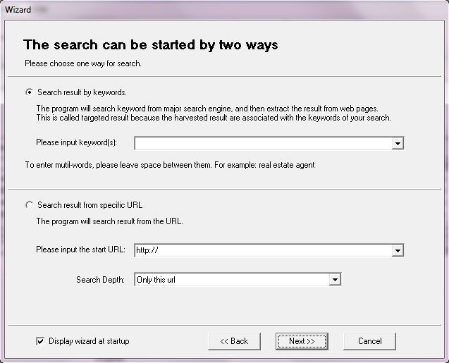 Search Wizard