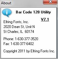 About Bar Code 128