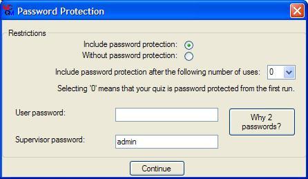 Password Protection