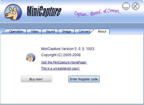 About MiniCapture.