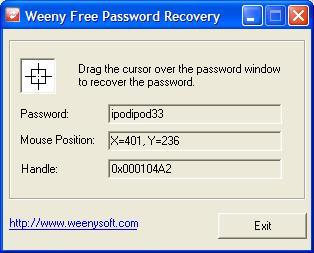 Successful Password Recovery