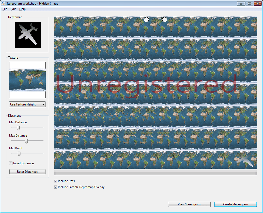 Create Stereogram