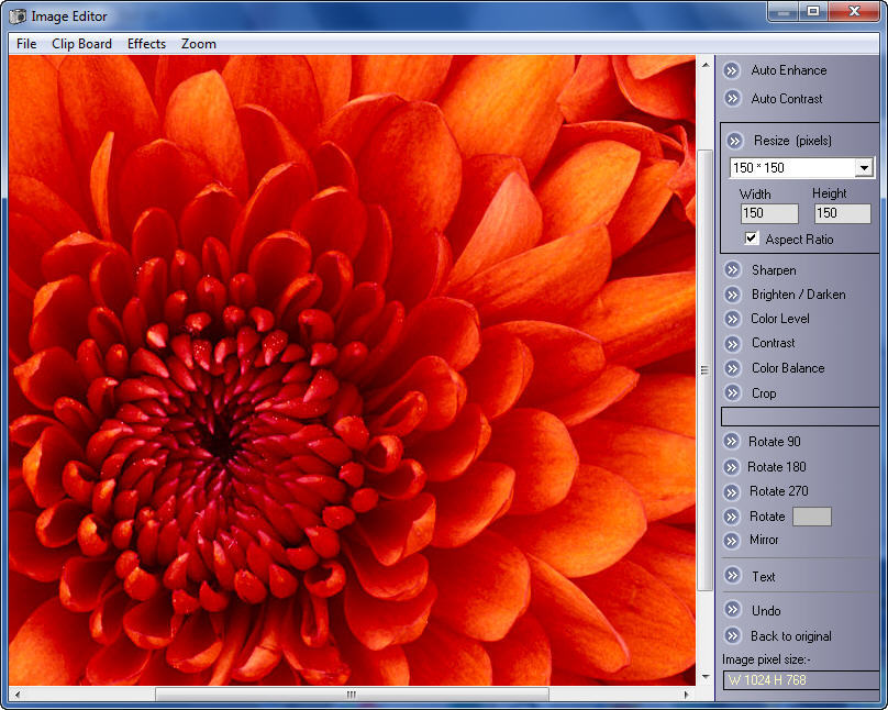 Image Editor Window