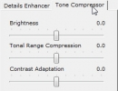 Tone Compressor menu