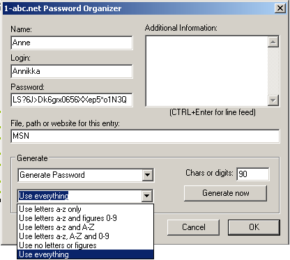 Generate Password