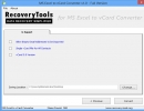 MS Excel to vCard converter Tool
