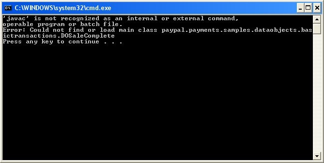 Command Line Window