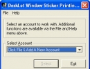 Account Window