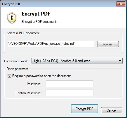 PDF Encrypter