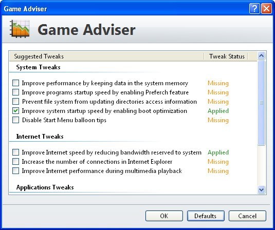 Game Adviser