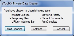 Private Data Cleaner