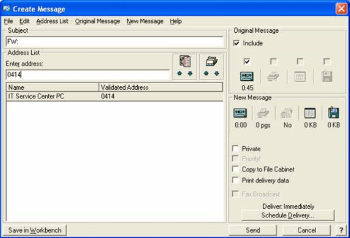 Intuity Message Manager