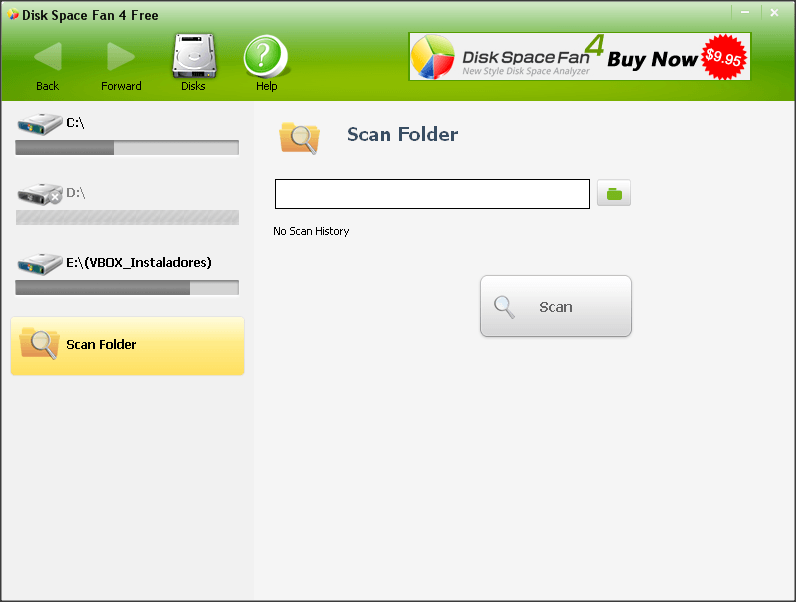 Scan Folder Screen