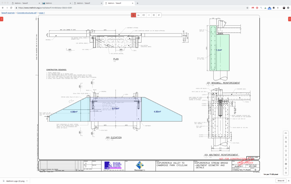 Takeoff Tool