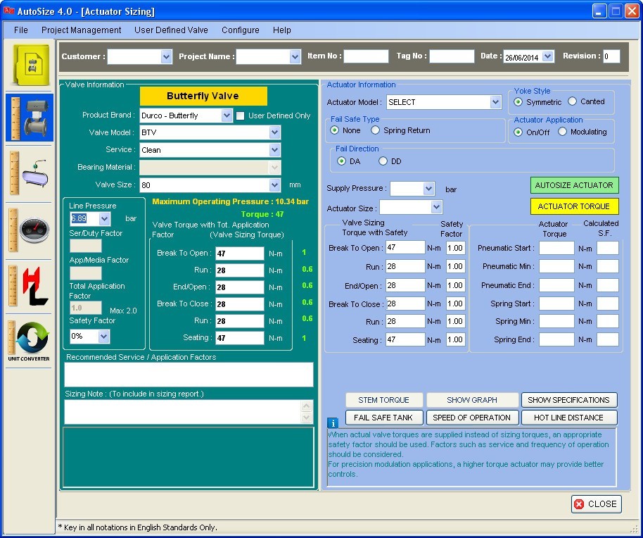 Calculation Window