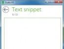 Text Sending Window