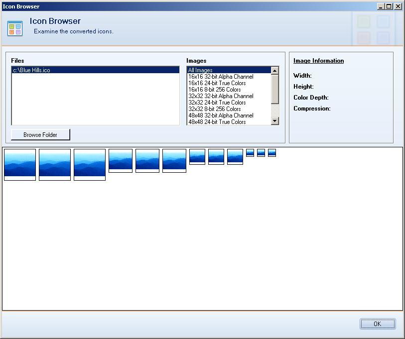 Showing Conversion Results