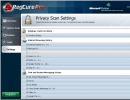 Privacy Scan Settings