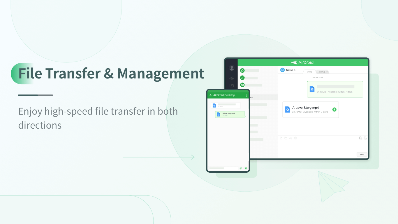 file transfer & management
