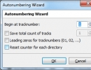 Autonumbering Wizard