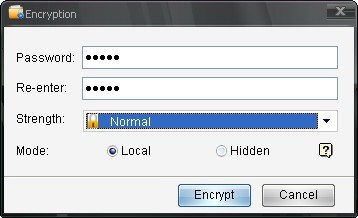 Encrypting File
