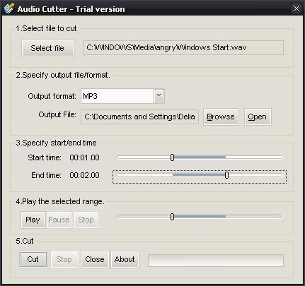 Audio Cutter