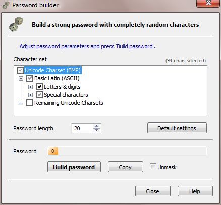 Password Builder