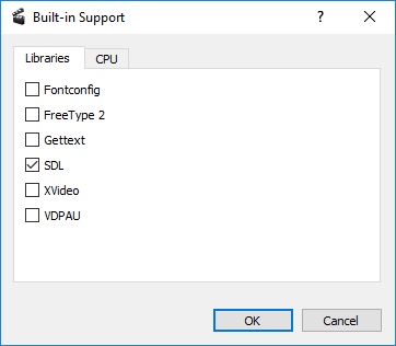 Built-in Support