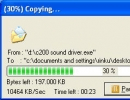 Total copy view and remaining bytes