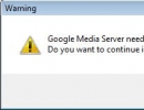 Google Desktop Required