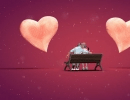 love forever valentine kiss