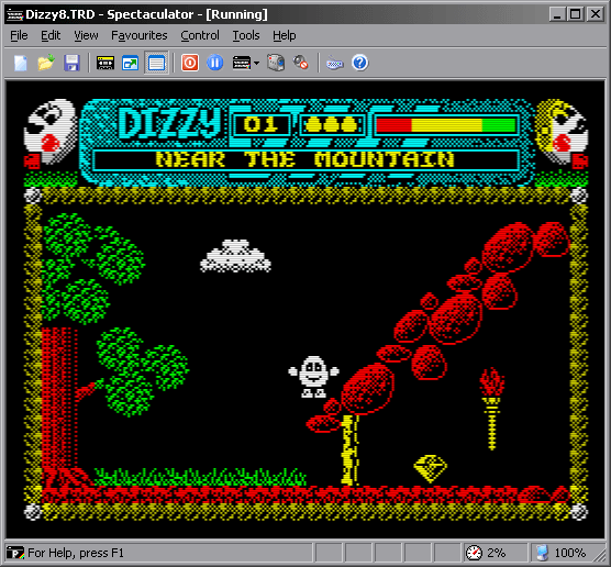 Running Dizzy 8