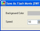Save as Flash Movie