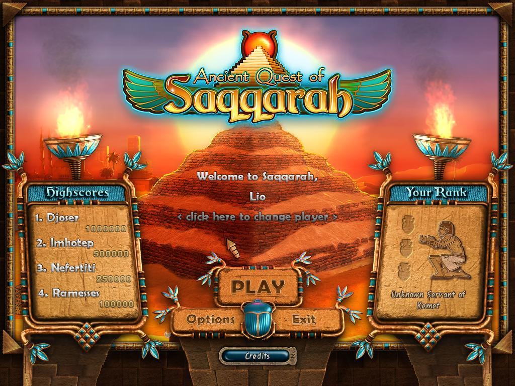 Main Menu