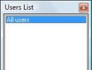 Users List.