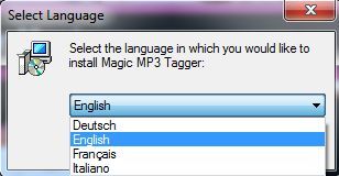 Select language