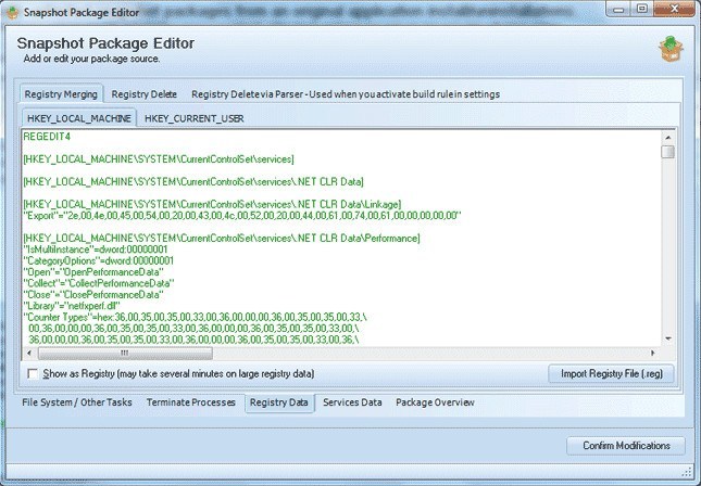Package Editor