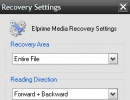 Recovery settings