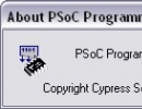 About PSoc Programmer