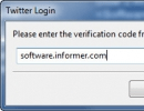 Login window