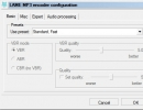 Configure Encoder window