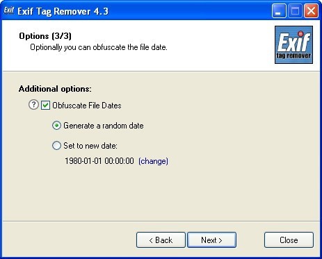 Step 3 - File Date Obfuscator