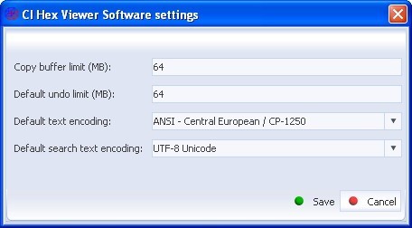 Program Settings