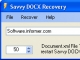 Savvy Corrupt DOCX Recovery