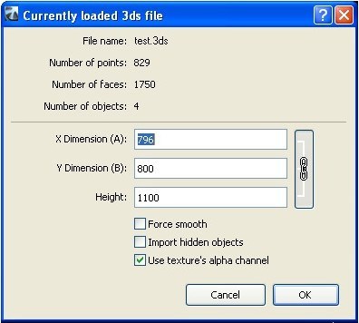 Load file window