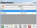 Project Manager window