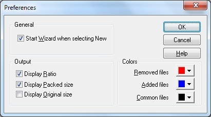 Preferences Window