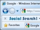 SocialSearchBar Toolbar