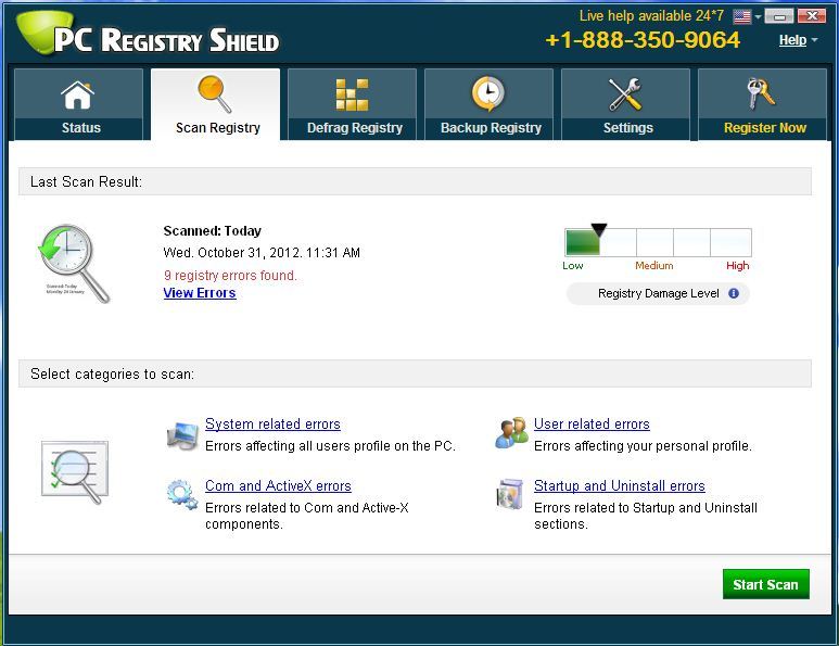 Scan Registry