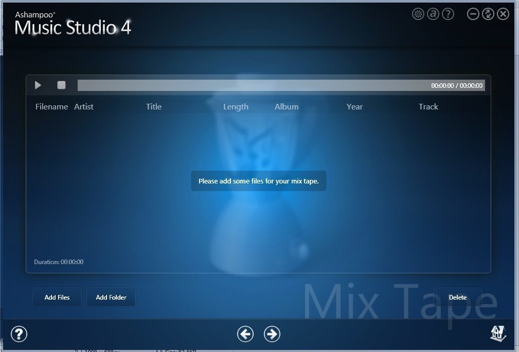 Mixtape Screen